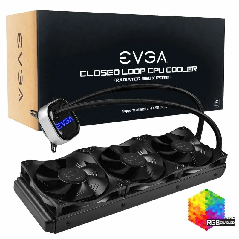 Kit di raffreddamento a liquido EVGA CLC 360 360mm