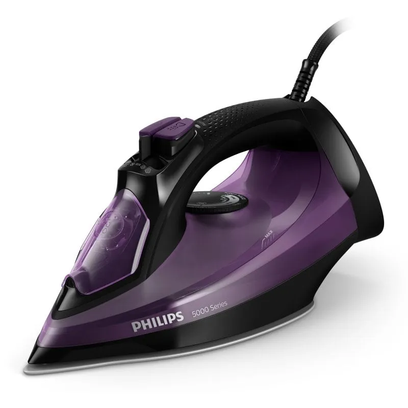 Philips 5000 series DST5030/80 ferro da stiro Ferro a vapore SteamGlide Plus 2400 W Viola