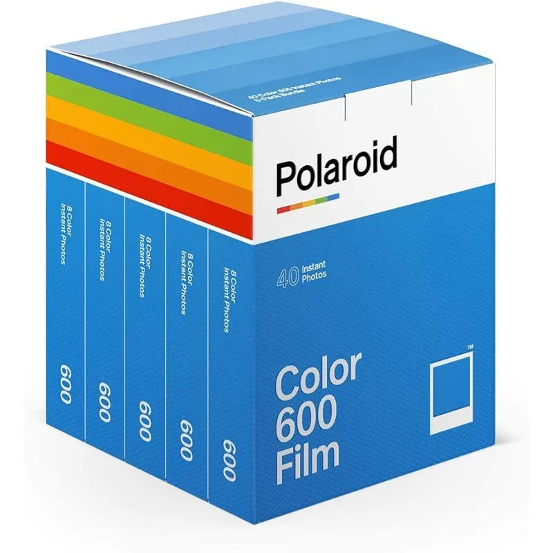 Confezione Polaroid da 40 pellicole a colori istantanee per 600