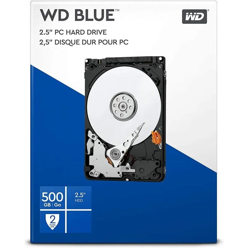 WD Blu 2,5" 500 GB SATA 3