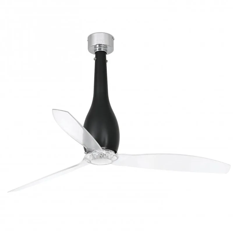 Ventilatore da soffitto Faro Eterfan con telecomando 32W Nero opaco