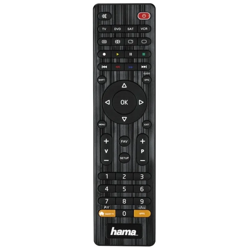 Telecomando universale Hama 4 in 1 Nero