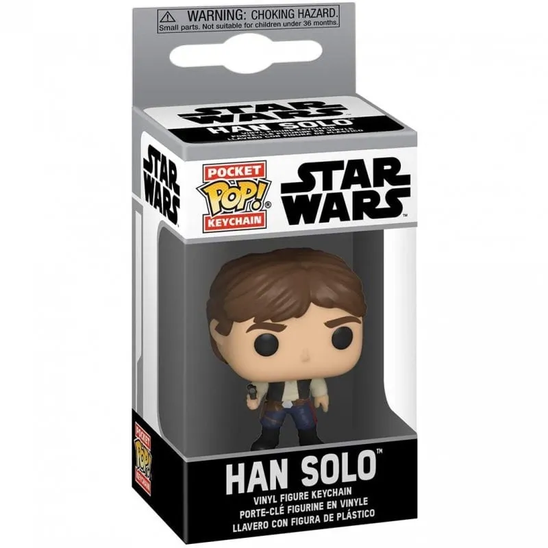 Portachiavi Funko Pop Star Wars Han Solo
