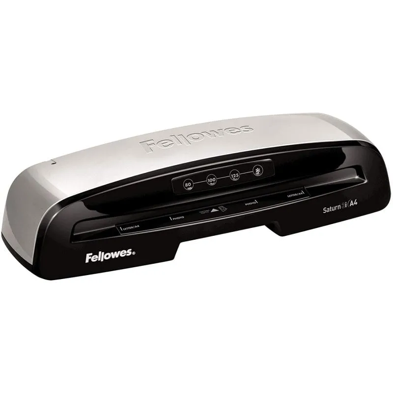 Fellowes Saturn 3i Plastificatrice a freddo 300 mm/min Nero, Argento