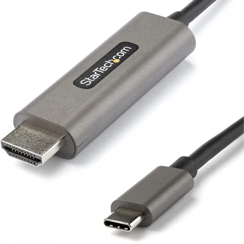 StarTech.com Cavo adattatore USB C HDMI da 3m 4K 60Hz con HDR10 - Adattatore type C HDMI 4K Ultra HD - HDMI 2.0b - Video convertitore da USB-C a HDMI HDR per monitor/display - Modalità DP 1.4 Alt HBR3