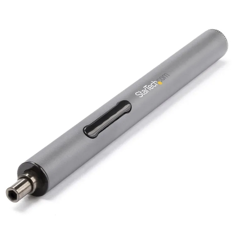 StarTech.com Set di cacciavite elettrico di precisione a 20 punte - Kit di cacciaviti a batteria portatile/mini per riparazioni di elettronica, laptop, computer, tablet e telefoni - magnetico - senza filo