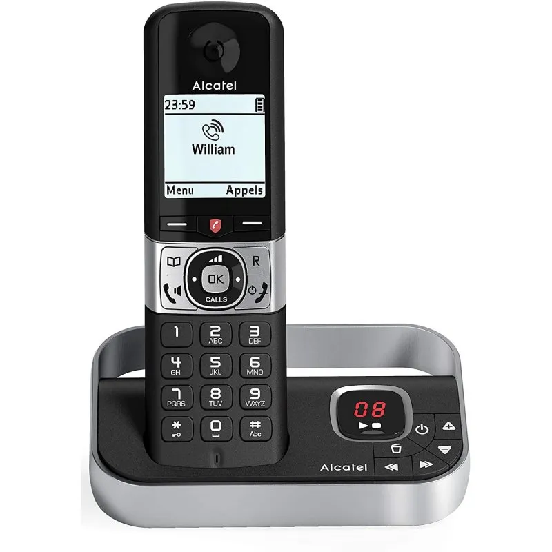 Telefono fisso wireless Alcatel F890 Voice Nero
