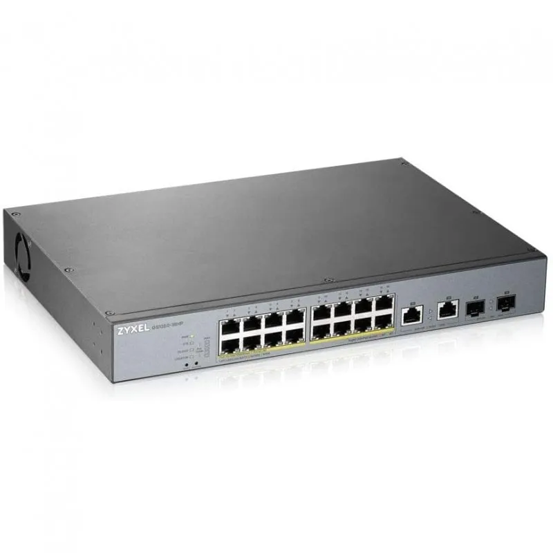 Zyxel ZY-GS135018HP Switch 16 porte Gigabit + 2 SFP