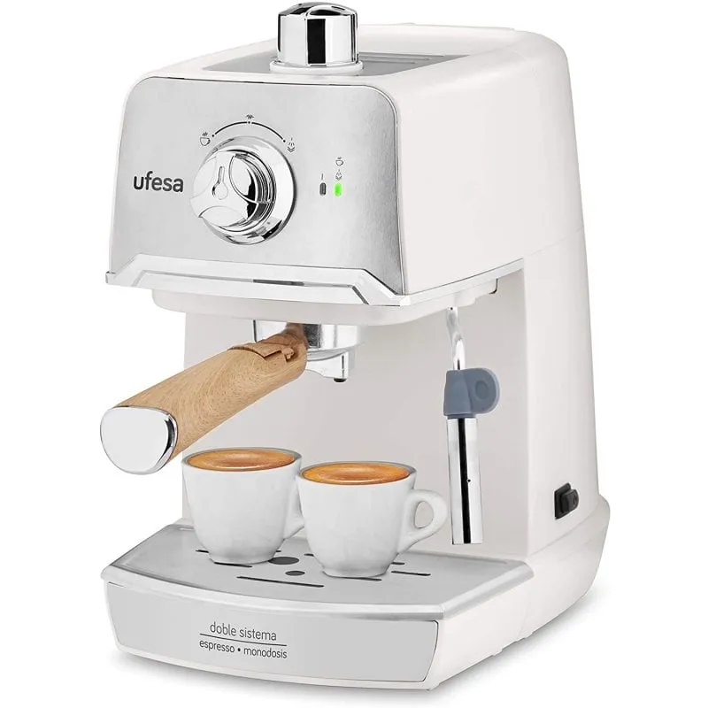 Ufesa CE7238 Caffettiera Espresso Crema 20 Barre 850W