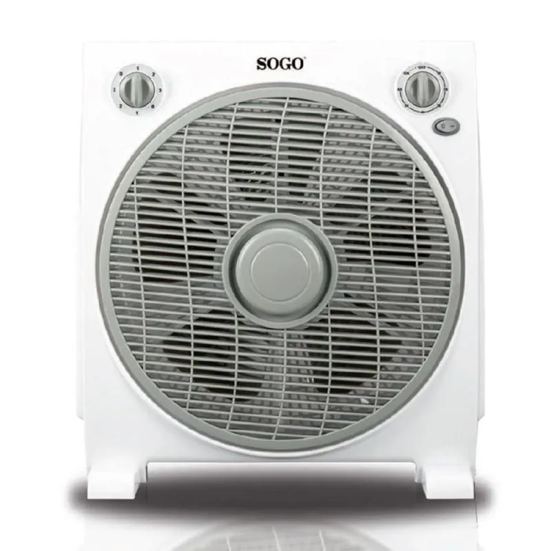 Ventilatore Sogo Box 45W Bianco/Grigio