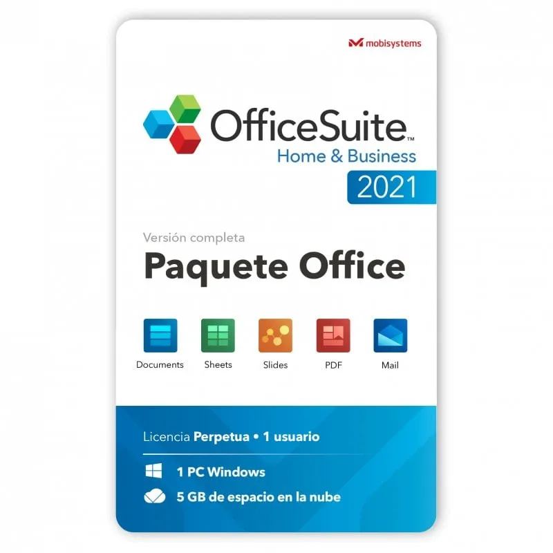 Software OfficeSuite Home & Business Licenza Perpetua 1 Utente