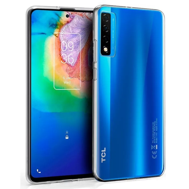 Fantastica custodia in silicone trasparente per TCL 20 5G