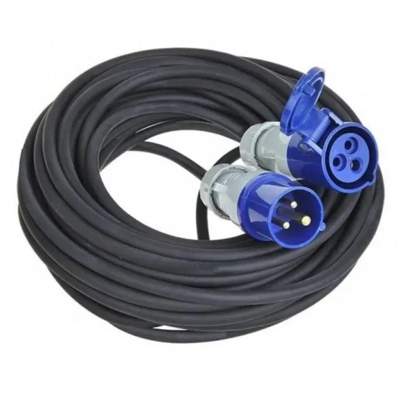 Cavo di prolunga ProPlus CEE 40m Nero Blu IP44 16A