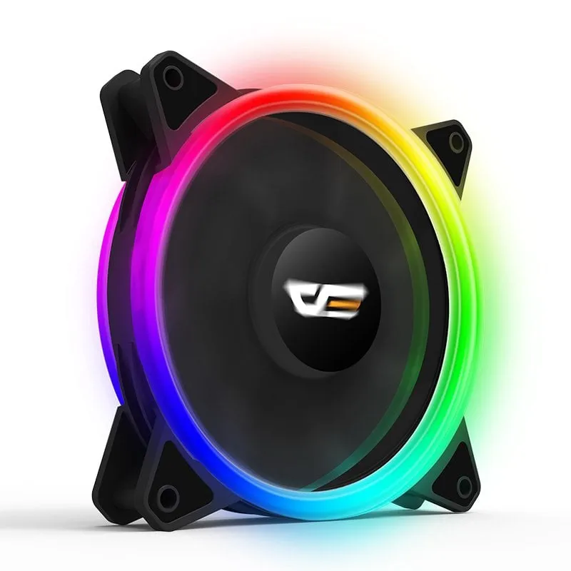 Ventola supplementare DarkFlash DR12 Pro ARGB da 120 mm