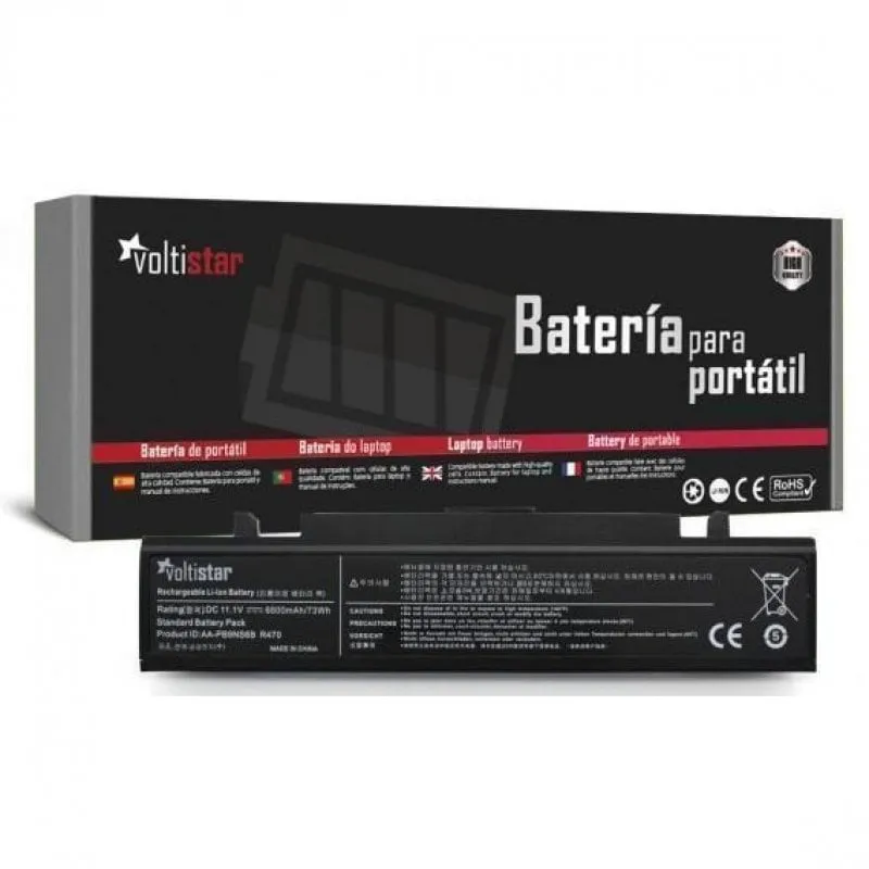 Batteria per laptop Voltistar per Samsung E152 E251 E252 E372 AA-PB9NC5B AA-PB9NC6B AA-PB9NS6B AA-PL9NC2B
