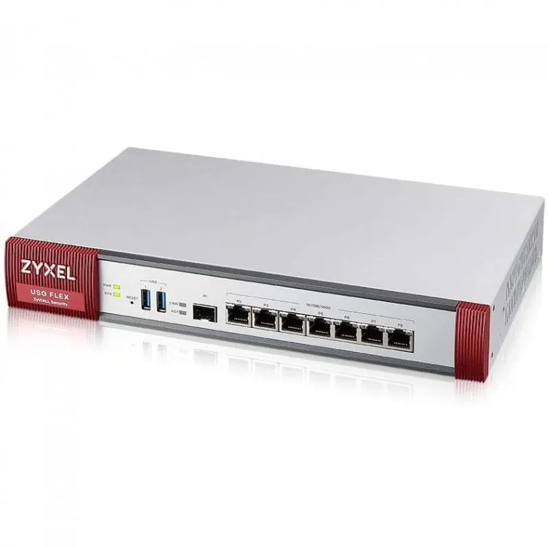 Switch firewall UTM Zyxel USG FLEX 500-EU0101F 8 porte + 1 SFP