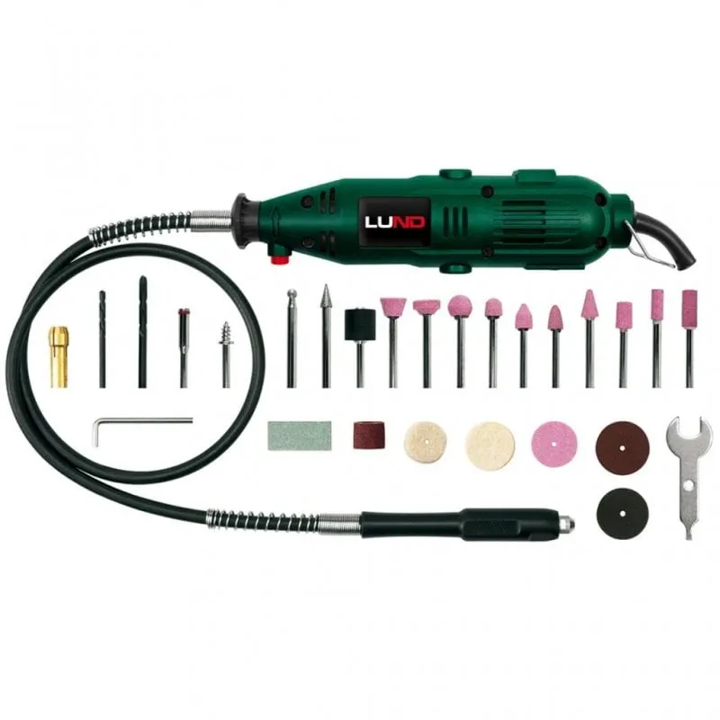 Lund Mini Grinder 135W + 40 Accessori