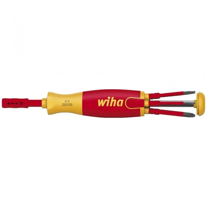 Cacciavite Wiha con caricatore a 6 punte Liftup Phillips Elettrico