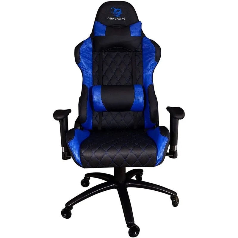 Sedia da gaming CoolBox DeepCommand II Nero/Blu