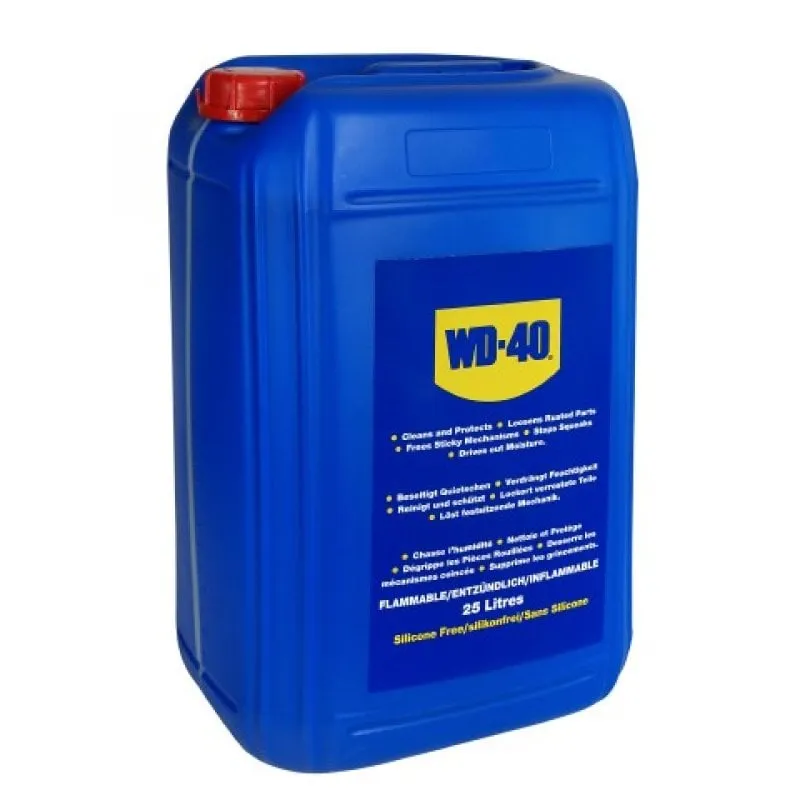 Flacone lubrificante multiuso WD-40 da 25 litri
