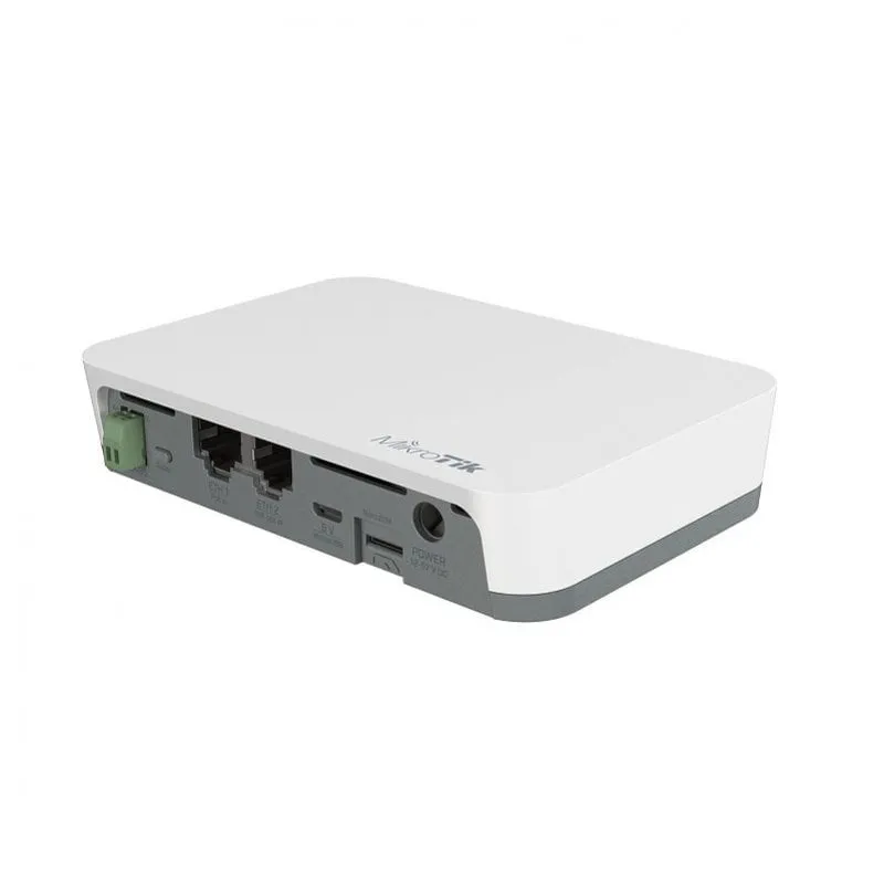 Mikrotik KNOT IoT Gateway WiFi 2.4Ghz + Bluetooth 5.0 + 2x100 MbE PoE