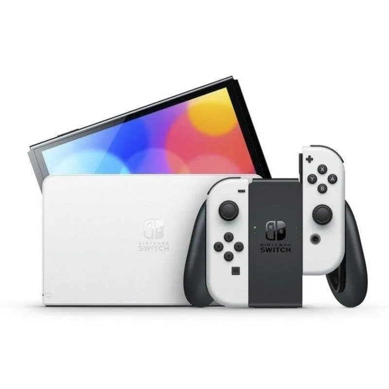 Nintendo Switch OLED Portatile Nvidia Tegra 64GB 7" Bianco