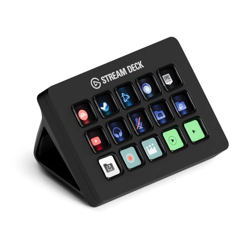 Elgato Stream Deck MK.2 Controller da gioco per gamer amatoriali – Tasti personalizzabili