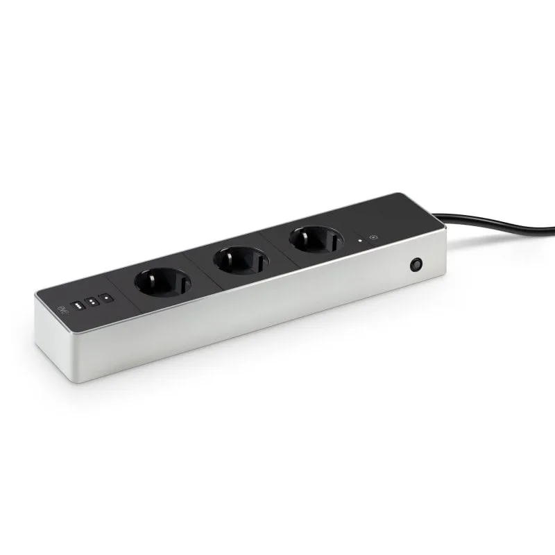 Multipresa Eve Energy Strip 3 prese intelligente protezione HomeKit WiFi