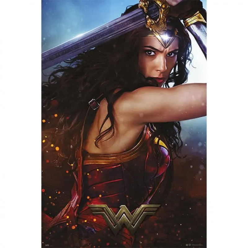 Maxi poster Erik Wonder Woman Spada 91,5x61 cm