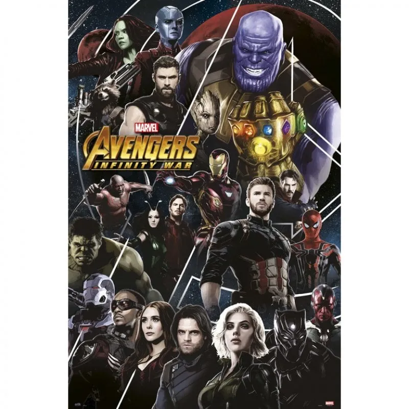Maxi poster Erik Avengers Infinity War 2 91,5x61 cm