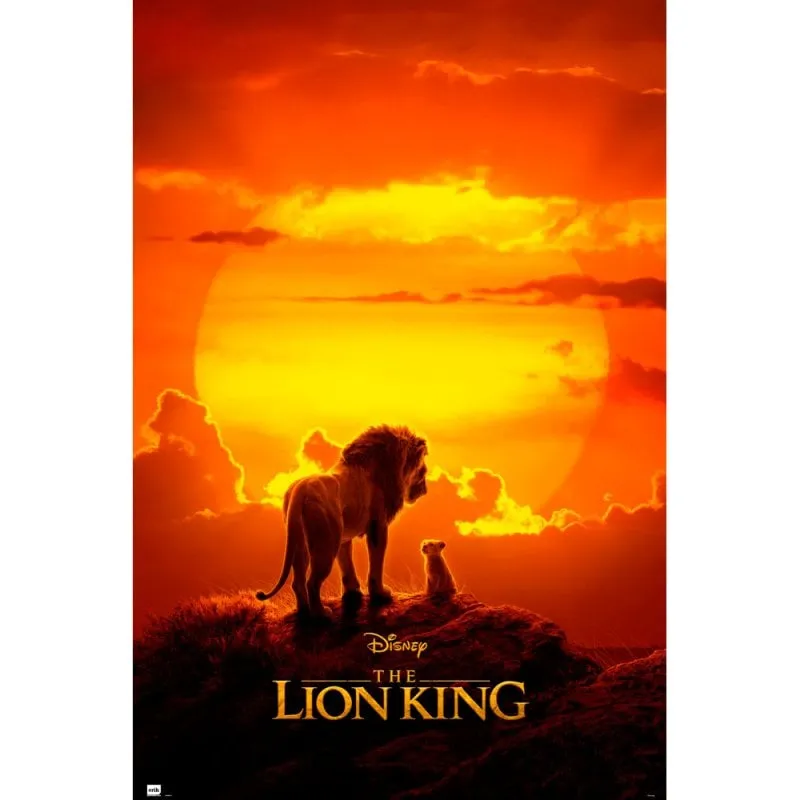 Erik Maxi Poster Disney Il Re Leone Un Foglio 91,5x61 cm