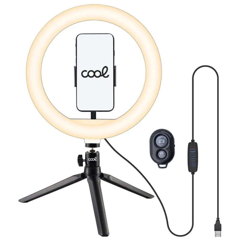 Fantastico anello luminoso da tavolo a LED + telecomando Bluetooth