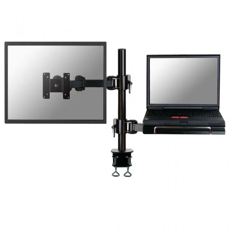 Neomounts Supporto da scrivania per monitor e notebook 10"/27" 100x100