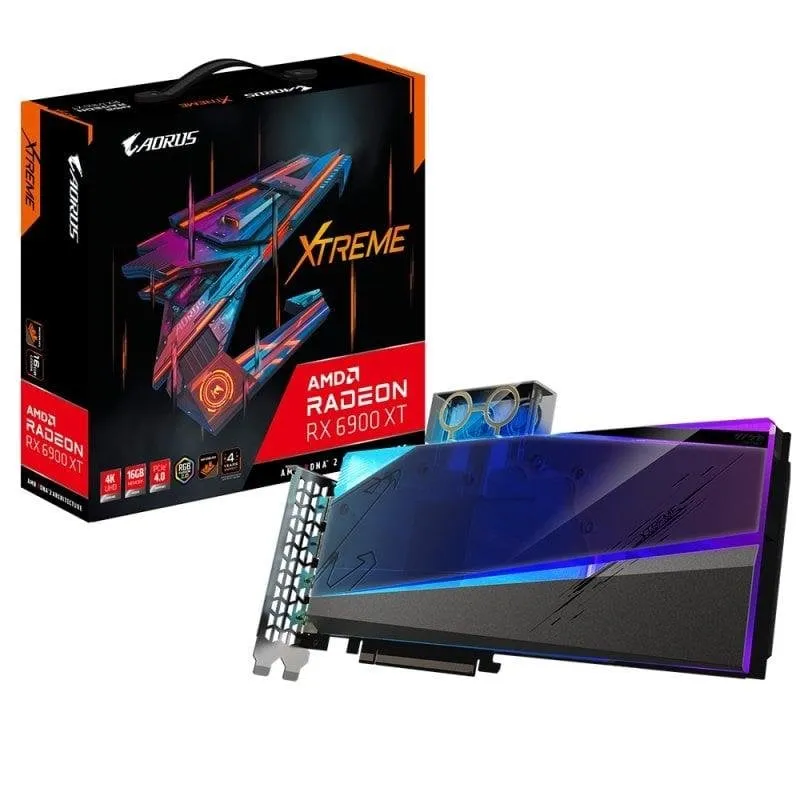 Scheda Grafica Gigabyte AORUS Radeon RX 6900 XT Xtreme WaterForce WB 16GB GDDR6