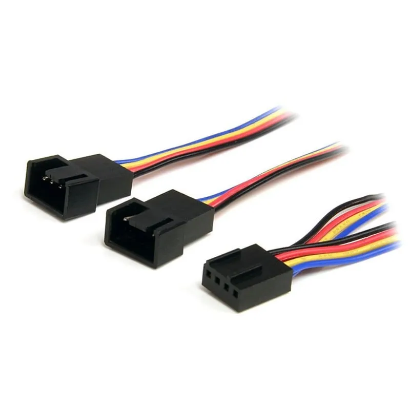 StarTech.com Cavo sdoppiatore per alimentatore ventola 4 pin 12'' - F/M