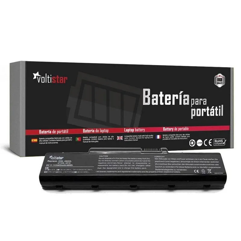 Batteria per laptop Voltistar per Acer Aspire AS07A31/AS07A32/AS07A41/AS07A42/AS07A52/AS07A71/AS07A72