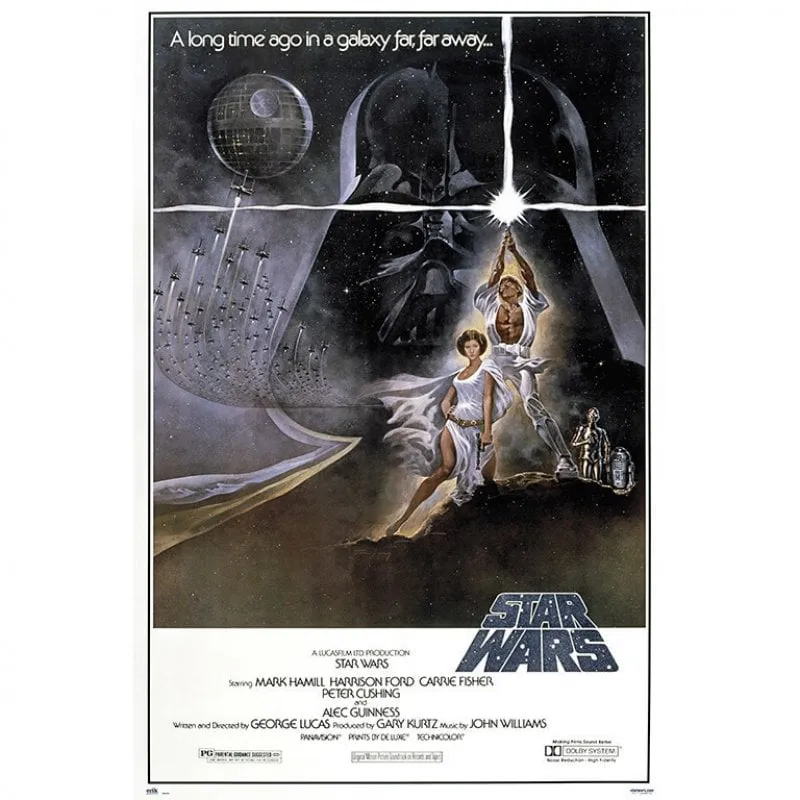 Erik Maxi Poster Star Wars Poster retrò 91,5x61 cm