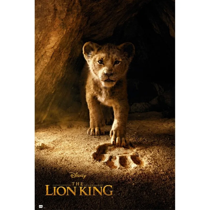 Maxi poster Erik Disney Il re leone Simba 91,5x61 cm