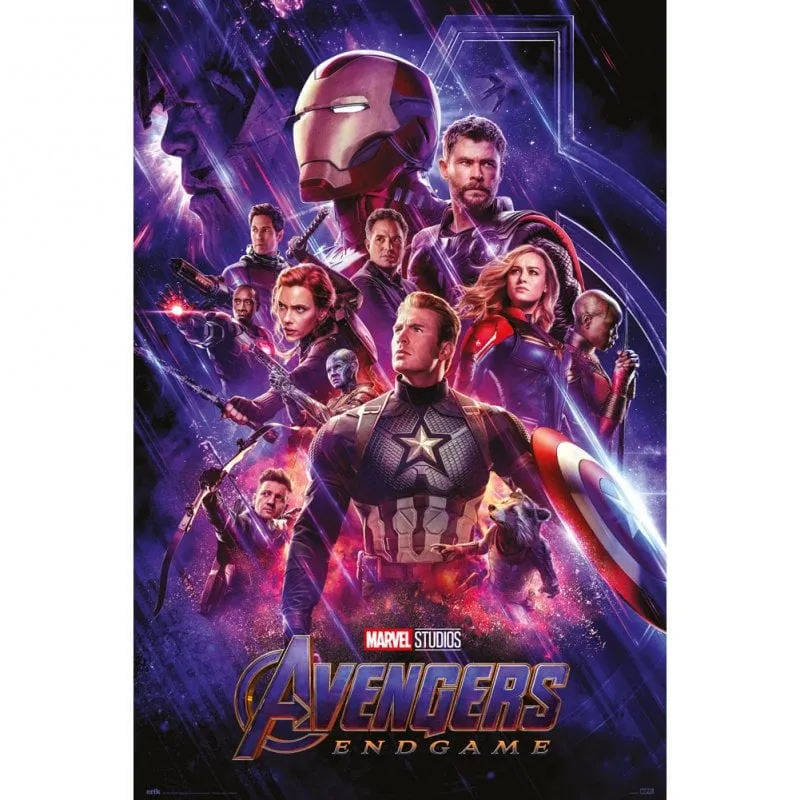 Erik Maxi Poster Marvel Avengers Endgame Un Foglio 91,5x61 cm