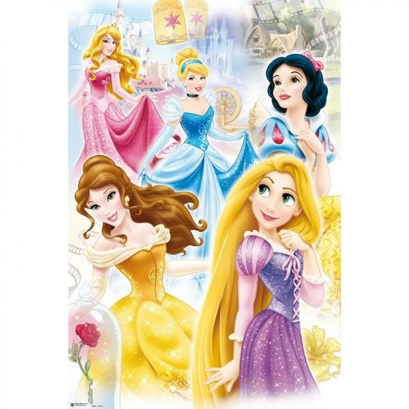 Maxi poster Erik Gruppo Principesse Disney 91,5x61 cm