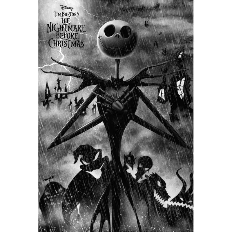 Erik Máxi Poster Disney Nightmare Before Christmas Jack Skellington 91,5x61 cm