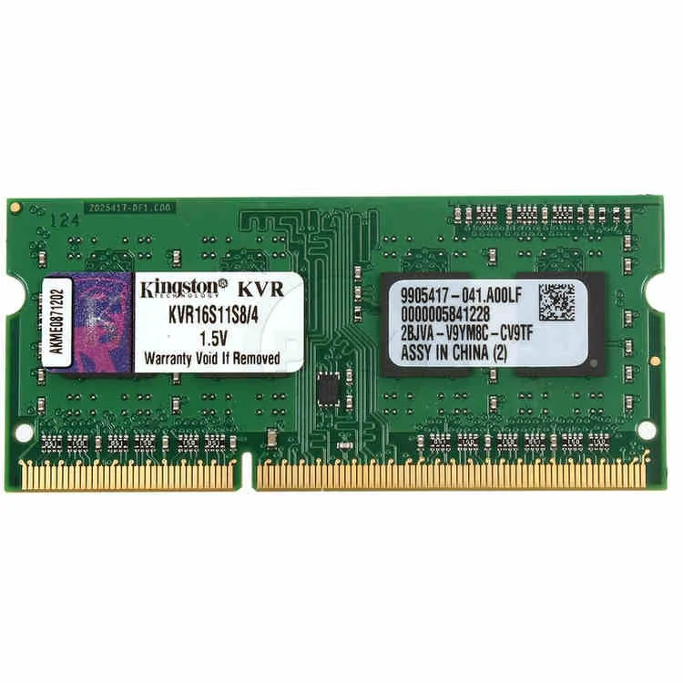 Kingston Technology ValueRAM 4GB DDR3-1600 memoria 1 x 4 GB 1600 MHz