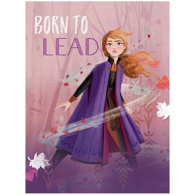 Tela piramidale Disney Frozen 2 Nata per condurre Anna 30x40