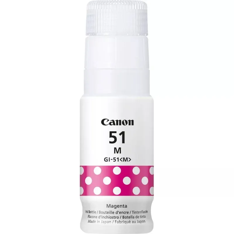 Canon GI-51M, Resa elevata, Flacone d'inchiostro, Magenta