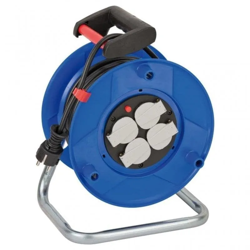 Multipresa Brennenstuhl Garant E 4 prese 25 m con protezione IP20 ergonomica