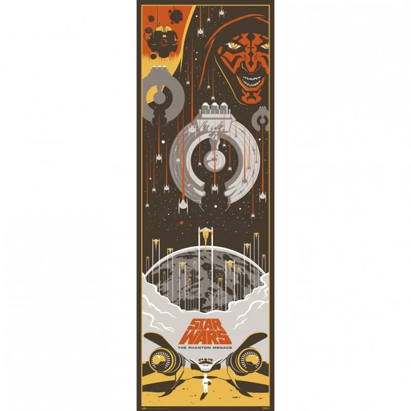 Erik Poster per porta Star Wars Episodio I 158x53 cm