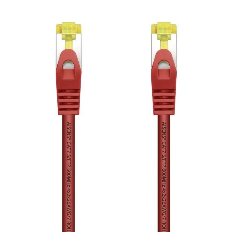 Cavo di rete Aisens S/FTP RJ45 Cat.7 50 cm Rosso