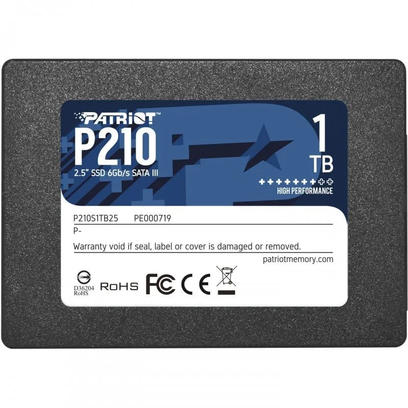 Patriot P210 SSD da 2,5" 1TB SATA 3