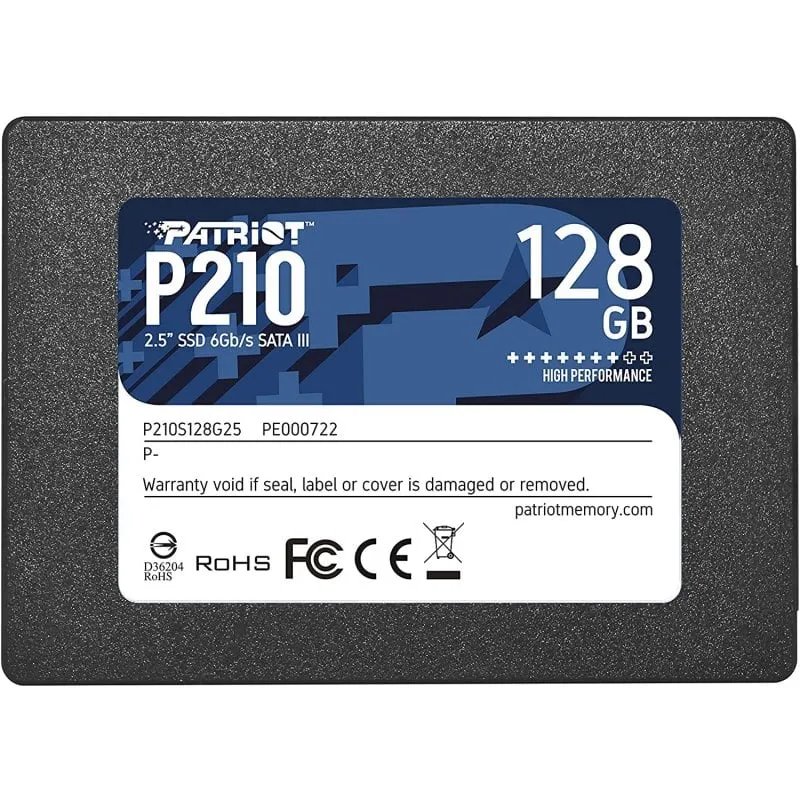 Patriot P210 SSD da 2,5" 128 GB SATA 3