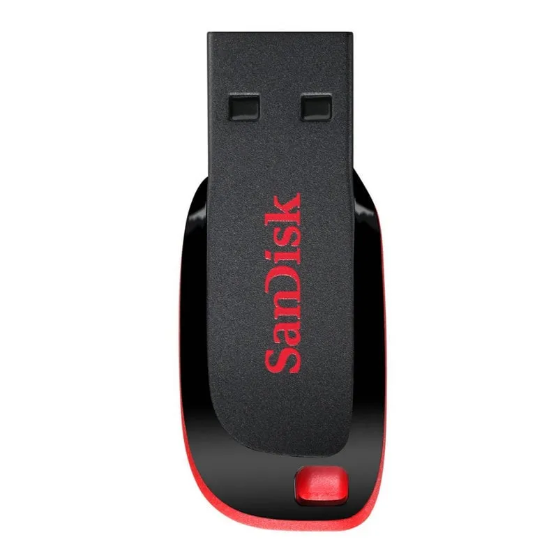 SanDisk Cruzer Blade unità flash USB 64 GB USB tipo A 2.0 Nero, Rosso